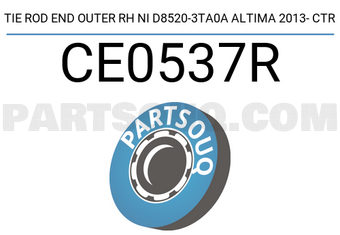 CTR CE0537R TIE ROD END OUTER RH NI D8520-3TA0A ALTIMA 2013- CTR