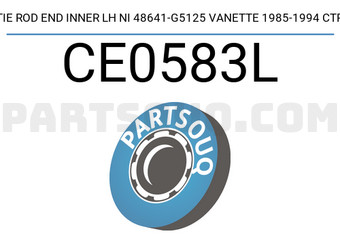CTR CE0583L TIE ROD END INNER LH NI 48641-G5125 VANETTE 1985-1994 CTR