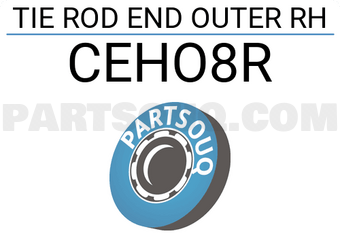 CTR CEHO8R TIE ROD END OUTER RH