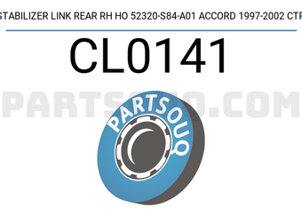 CTR CL0141 STABILIZER LINK REAR RH HO 52320-S84-A01 ACCORD 1997-2002 CTR