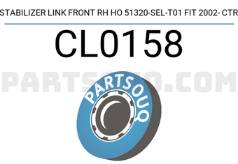 CTR CL0158 STABILIZER LINK FRONT RH HO 51320-SEL-T01 FIT 2002- CTR