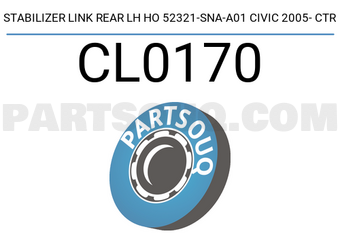 CTR CL0170 STABILIZER LINK REAR LH HO 52321-SNA-A01 CIVIC 2005- CTR