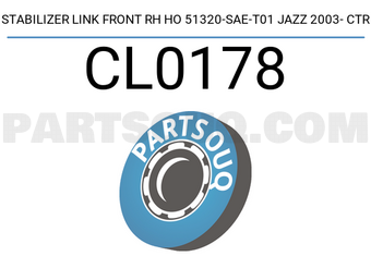 CTR CL0178 STABILIZER LINK FRONT RH HO 51320-SAE-T01 JAZZ 2003- CTR
