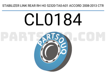 CTR CL0184 STABILIZER LINK REAR RH HO 52320-TA0-A01 ACCORD 2008-2013 CTR