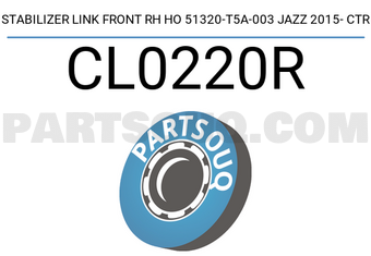CTR CL0220R STABILIZER LINK FRONT RH HO 51320-T5A-003 JAZZ 2015- CTR