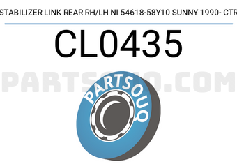 CTR CL0435 STABILIZER LINK REAR RH/LH NI 54618-58Y10 SUNNY 1990- CTR