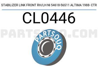 CTR CL0446 STABILIZER LINK FRONT RH/LH NI 54618-56S11 ALTIMA 1988- CTR