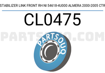 CTR CL0475 STABILIZER LINK FRONT RH NI 54618-4U000 ALMERA 2000-2005 CTR
