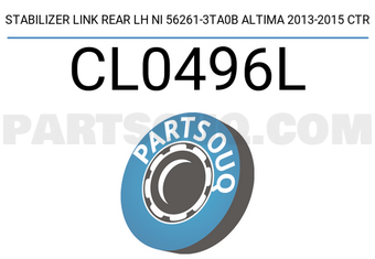 CTR CL0496L STABILIZER LINK REAR LH NI 56261-3TA0B ALTIMA 2013-2015 CTR