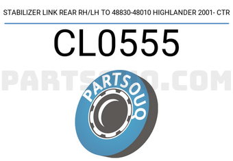 CTR CL0555 STABILISATORSTREBE HINTEN RECHTS/LINKS TO 48830-48010 HIGHLANDER 2001- CTR