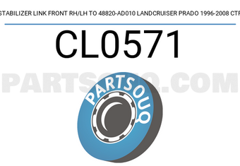 CTR CL0571 STABILIZER LINK FRONT RH/LH TO 48820-AD010 LANDCRUISER PRADO 1996-2008 CTR