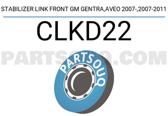 CTR CLKD22 STABILIZER LINK FRONT