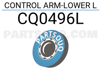 CTR CQ0496L BRAZO DE SUSPENSIÓN INFERIOR IZQUIERDO