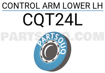 CTR CQT24L CONTROL ARM LOWER LH