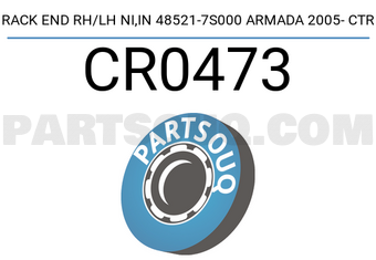 CTR CR0473 RACK END RH/LH NI,IN 48521-7S000 ARMADA 2005- CTR