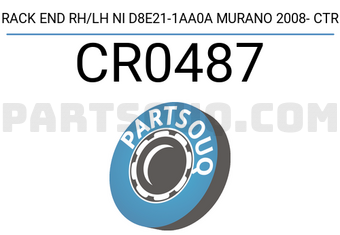 CTR CR0487 RACK END RH/LH NI D8E21-1AA0A MURANO 2008- CTR