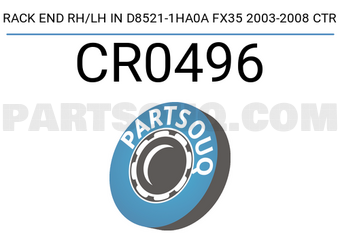 CTR CR0496 RACK END RH/LH IN D8521-1HA0A FX35 2003-2008 CTR