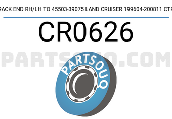 CTR CR0626 RACK END RH/LH TO 45503-39075 LAND CRUISER 199604-200811 CTR