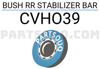 CTR CVHO39 BUSH RR STABILIZER BAR