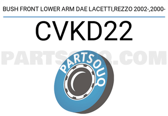 CTR CVKD22 BUSH FRT LOWER ARM S)