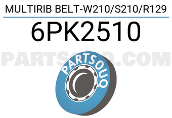 Contitech 6PK2510 MULTIRIB BELT-W210/S210/R129