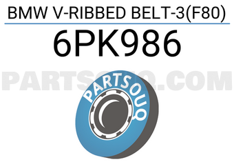 Contitech 6PK986 BMW V-RIBBED BELT-3(F80)