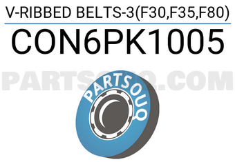 Contitech CON6PK1005 V-RIBBED BELTS-3(F30,F35,F80)