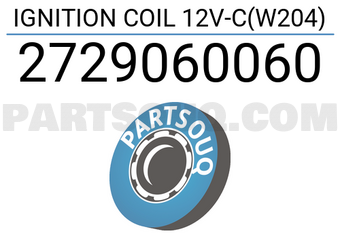 DELPHI 2729060060 IGNITION COIL 12V-C(W204)