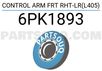 DELPHI 6PK1893 CONTROL ARM FRT RHT-LR(L405)