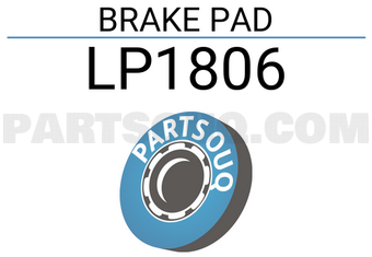 DELPHI LP1806 BRAKE PAD