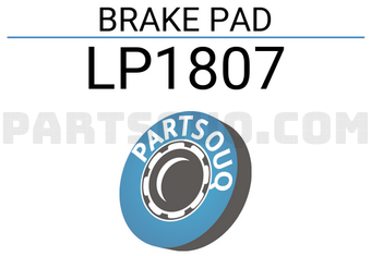 DELPHI LP1807 BRAKE PAD