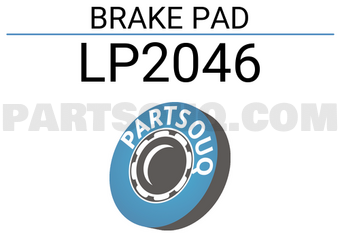 DELPHI LP2046 BRAKE PAD