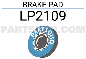 DELPHI LP2109 BRAKE PAD