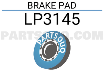 DELPHI LP3145 BRAKE PAD