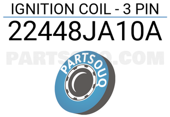DENKI 22448JA10A IGNITION COIL - 3 PIN