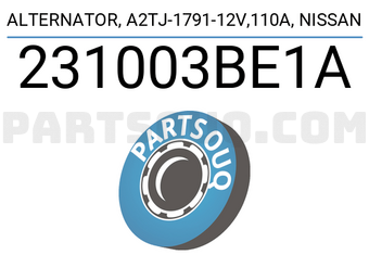 DENKI 231003BE1A ALTERNATOR, A2TJ-1791-12V,110A, NISSAN