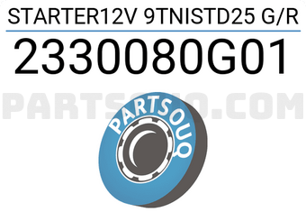 DENKI 2330080G01 STARTER12V 9TNISTD25 G/R