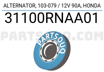 DENKI 31100RNAA01 ALTERNATOR, 103-079 / 12V 90A, HONDA