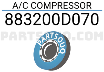 DENKI 883200D070 A/C COMPRESSOR