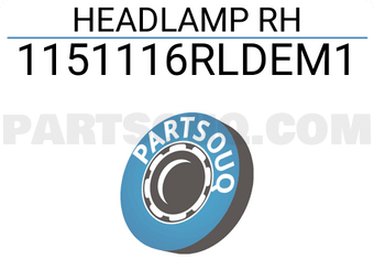 DEPO 1151116RLDEM1 HEADLAMP RH