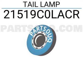 DEPO 21519C0LACR TAIL LAMP