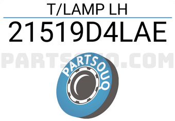 DEPO 21519D4LAE T/LAMP LH