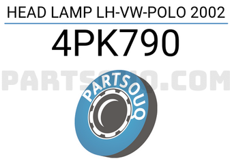 DEPO 4PK790 HEAD LAMP LH-VW-POLO 2002