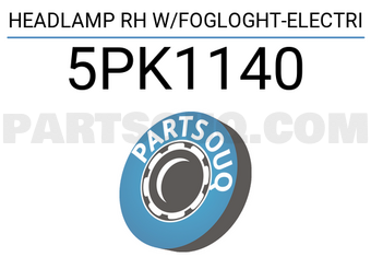 DEPO 5PK1140 HEADLAMP RH W/FOGLOGHT-ELECTRI