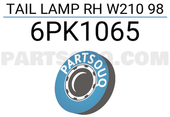 DEPO 6PK1065 TAIL LAMP RH W210 98