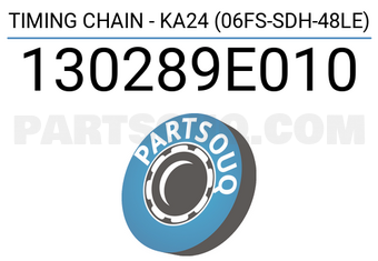 DID 130289E010 TIMING CHAIN - KA24 (06FS-SDH-48LE)