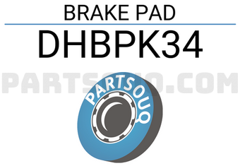 DOOHAP DHBPK34 BRAKE PAD