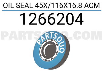 DPH 1266204 OIL SEAL 45X/116X16.8 ACM