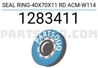 DPH 1283411 SEAL RING-40X70X11 RD ACM-W114