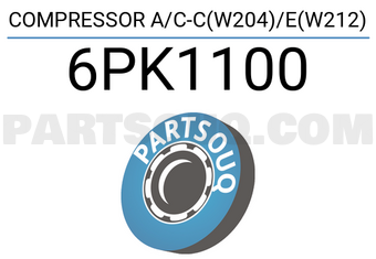 Denso 6PK1100 COMPRESSOR A/C-C(W204)/E(W212)